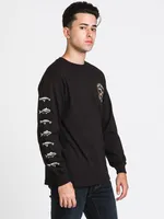 SALTY CREW SURFACE STANDARD LONG SLEEVE TEE - CLEARANCE