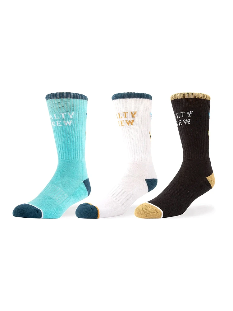 SALTY CREW TAILED SOCK 3 PACK