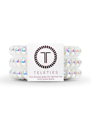 TELETIES HAIR TIE SMALL - PEPPERMINT - CLEARANCE