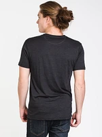 MENS RAISED GRADIENT TEN SHORT SLEEVET-SHIRT- BL - CLEARANCE