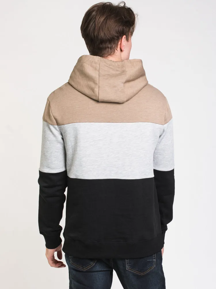 TENTREE REYNARD BLOCKED CORK PULLOVER HOODIE - CLEARANCE