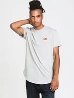 TENTREE CURVED HEM T-SHIRT - CLEARANCE