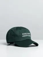 TENTREE MAKE EARTH GRN AGAIN PEAK HAT - CLEARANCE