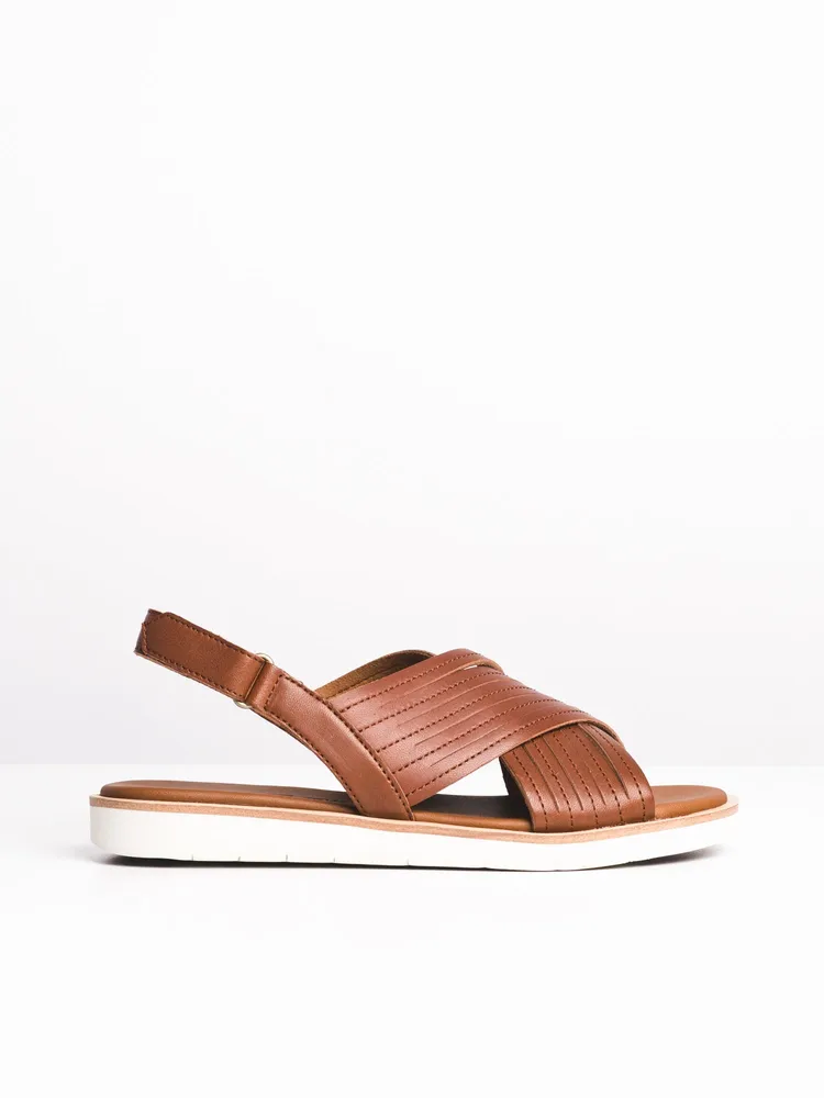 WOMENS ADLEY SHORE - BROWN FULL GRAIN CLEARANCE