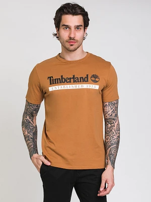 TIMBERLAND EST. 1973 SHORT SLEEVE TEE - CLEARANCE