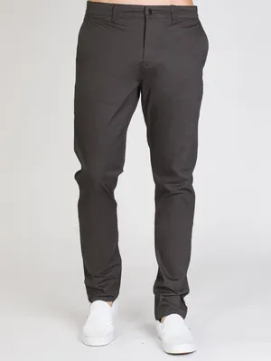 TAINTED SLIM CHINO - CHARCOAL CLEARANCE