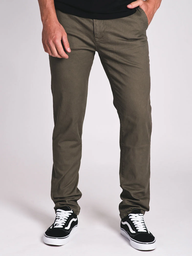 MENS SLIM CHINO PANTS - COMBAT CLEARANCE