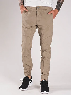 MENS CANVAS JOGGERS