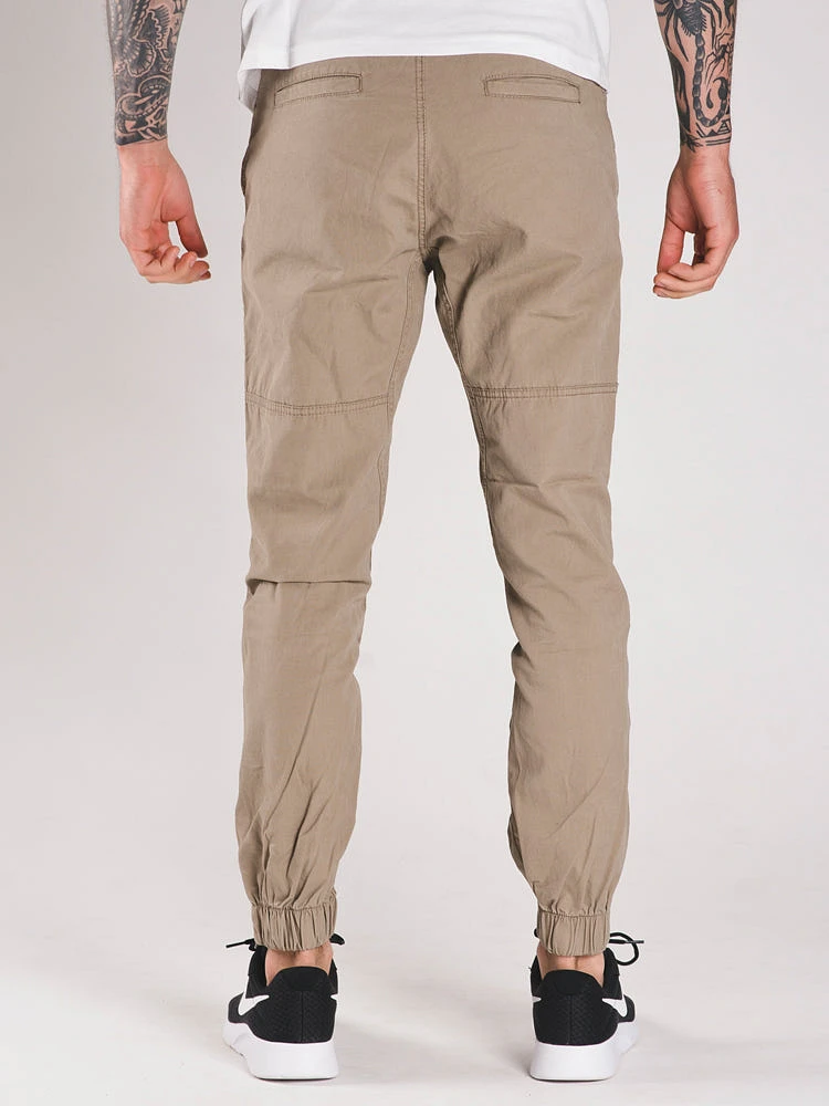 MENS CANVAS JOGGERS