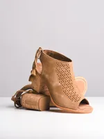 WOMENS THE ELBA - TOFFEE SUEDE CLEARANCE