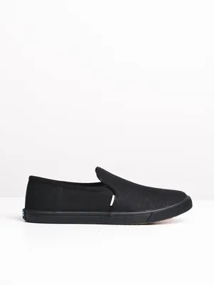 WOMENS CLEMENTE - BLACK CNVS CLEARANCE