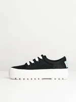 WOMENS TOMS LACE-UP LUG SNEAKER - CLEARANCE