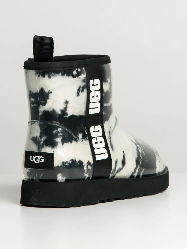 WOMENS UGG CLASSIC CLEAR MINI MARBLE BOOT