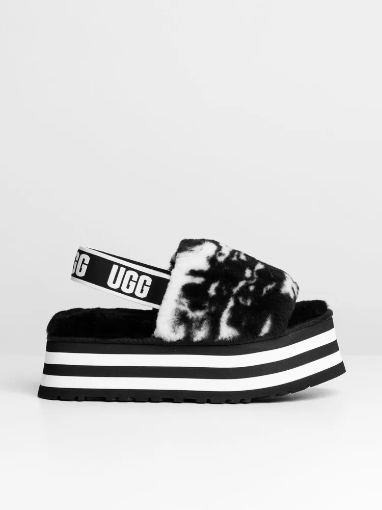 WOMENS DISCO MARBLE SLIDE