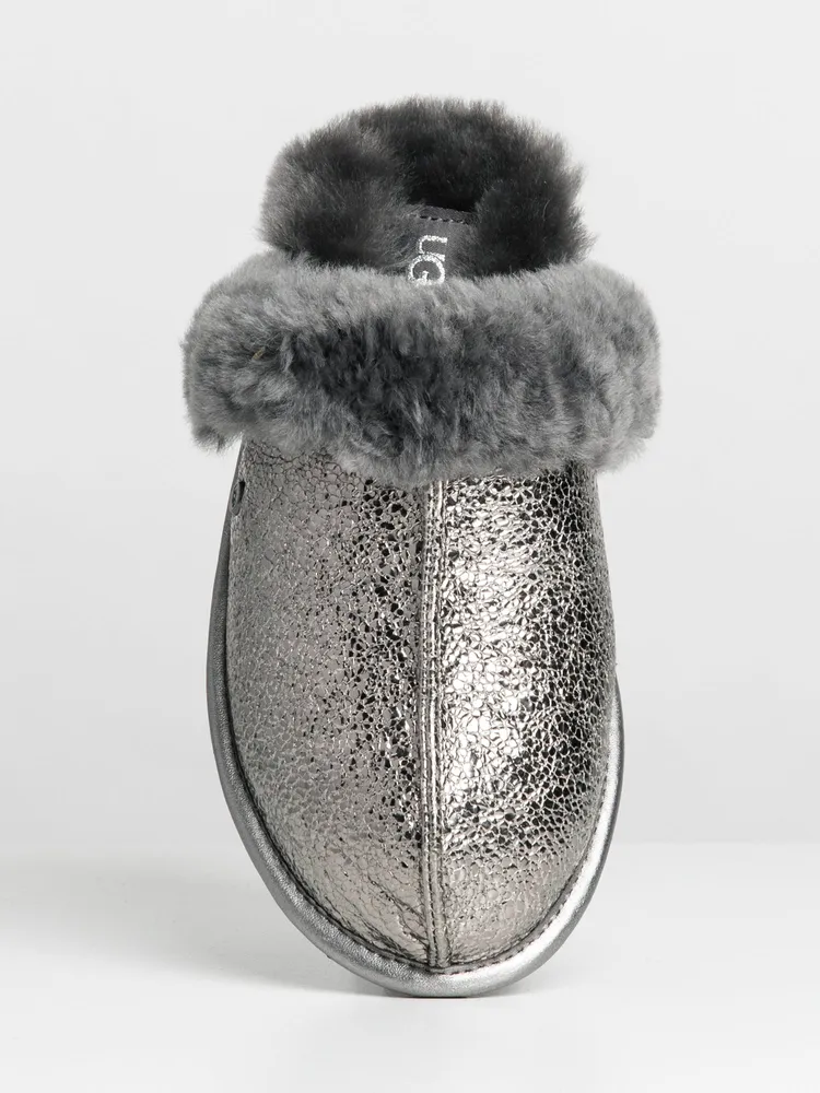 WOMENS SCUFFETTE II METALLIC SPARKLE SLIPPER