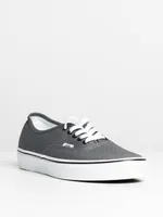 MENS VANS AUTHENTIC PEWTER/WHITE SNEAKER - CLEARANCE