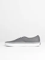 MENS VANS AUTHENTIC PEWTER/WHITE SNEAKER - CLEARANCE