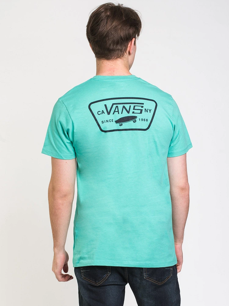 VANS FULL PATCH BACK SHORT SLEEVE TEE - CLEARANCE