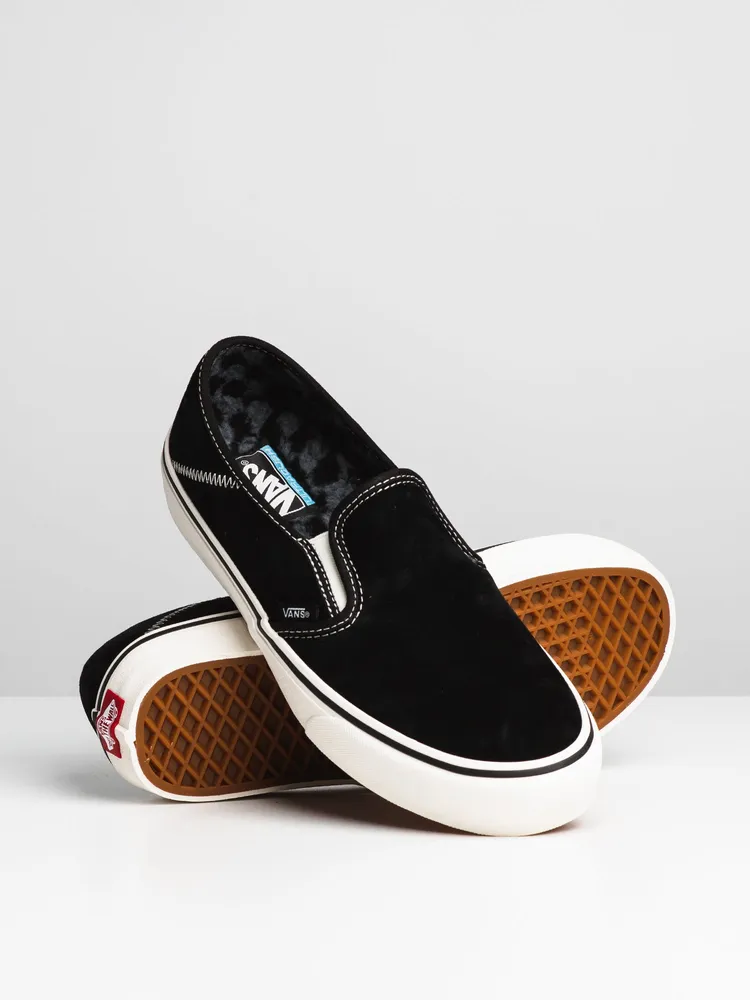 MENS SLIP ON SF - CHECKER SUEDE CLEARANCE