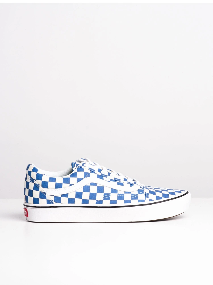 MENS COMFYCUSH OLD SKOOL - BLU/WHT CLEARANCE