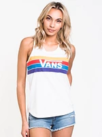 WOMENS ILUS MAKER TANK - WHITE CLEARANCE