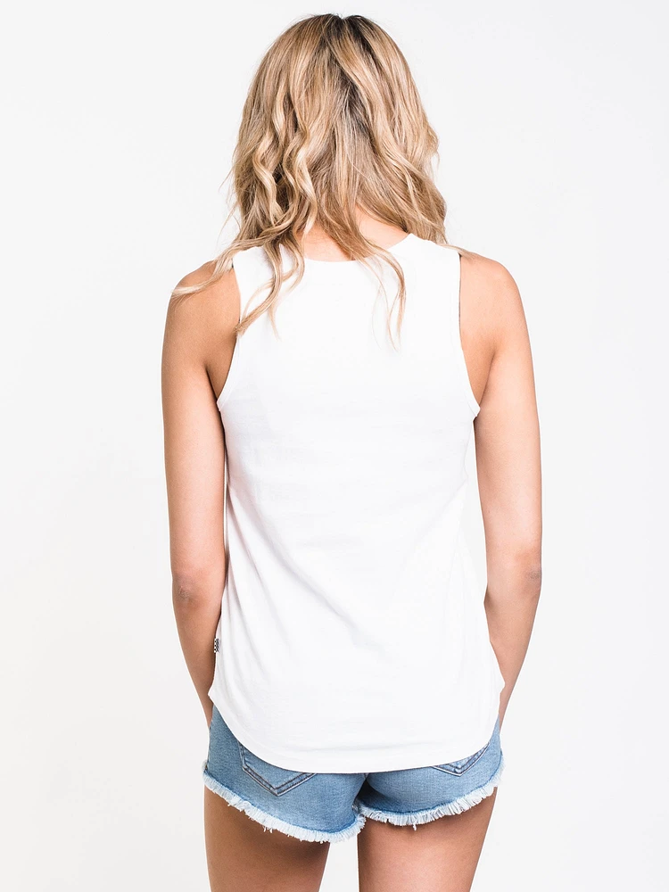 WOMENS ILUS MAKER TANK - WHITE CLEARANCE