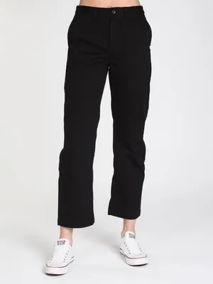 WOMENS AUTH CHINO PANT - BLACK CLEARANCE
