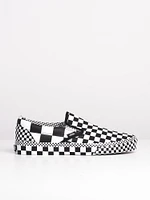 MENS CLASSIC SLIP-ON - ALL OVER PRINT CHECKER CLEARANCE