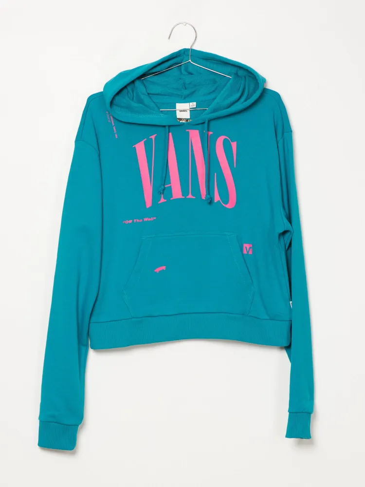 VANS KAYE CROP PULLOVER HOODIE - CLEARANCE