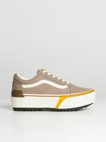 WOMENS VANS OLD SKOOL STACKED CANVAS