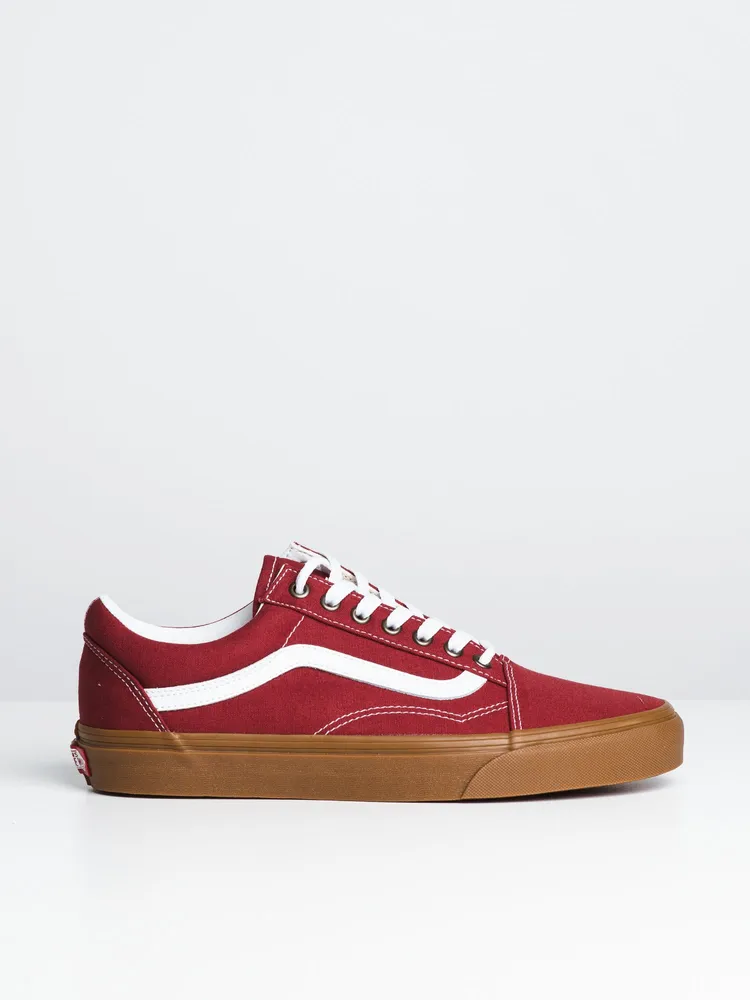 MENS OLD SKOOL - ROSEWOOD/WHITE CLEARANCE