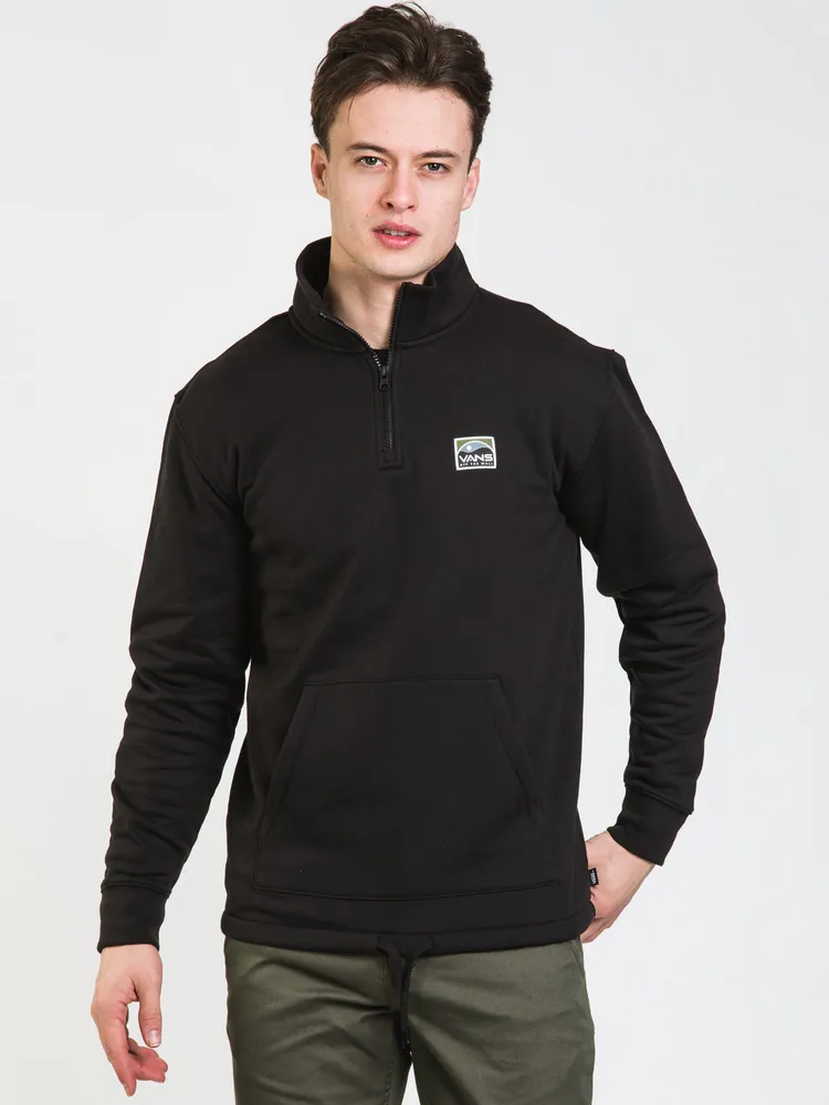 VANS OUTDOOR STREET 1/4 ZIP SWEATER - CLEARANCE