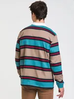 VOLCOM SUMPTER LONG SLEEVE POLO - CLEARANCE