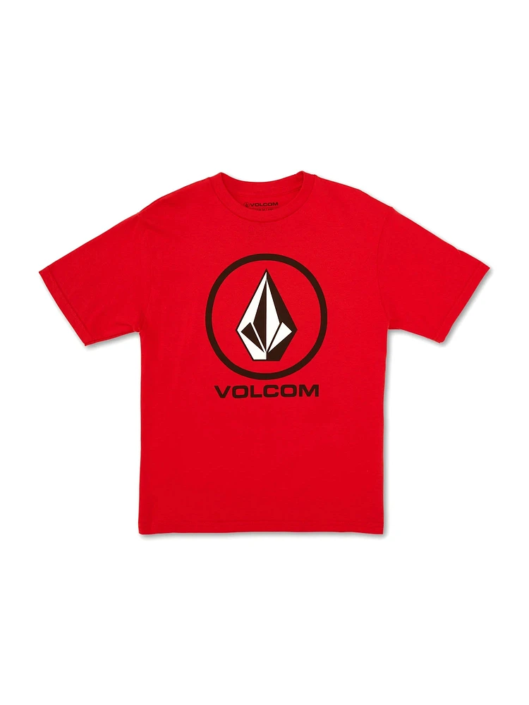 YOUTH BOYS VOLCOM CRISP STONE T-SHIRT - CLEARANCE