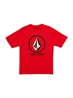 YOUTH BOYS VOLCOM CRISP STONE T-SHIRT - CLEARANCE