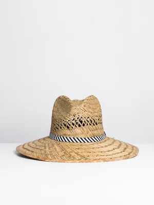 THROW SHAW STRAW HAT - NATURAL - CLEARANCE