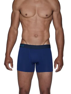 WOOD UNDERWEAR BOXER BRIEF WITH FLY