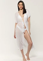 Kimono de plage Honeycomb