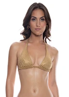 Halter Triangle Top Golden Sunset