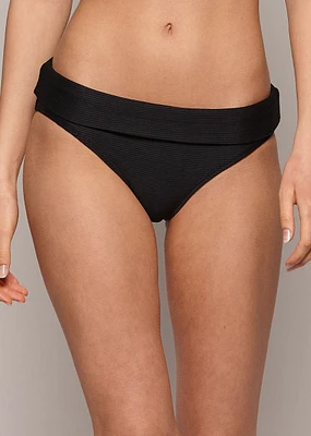 Culotte bikini à revers Contempo