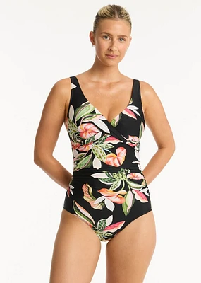 One Piece Sundown Cross Front