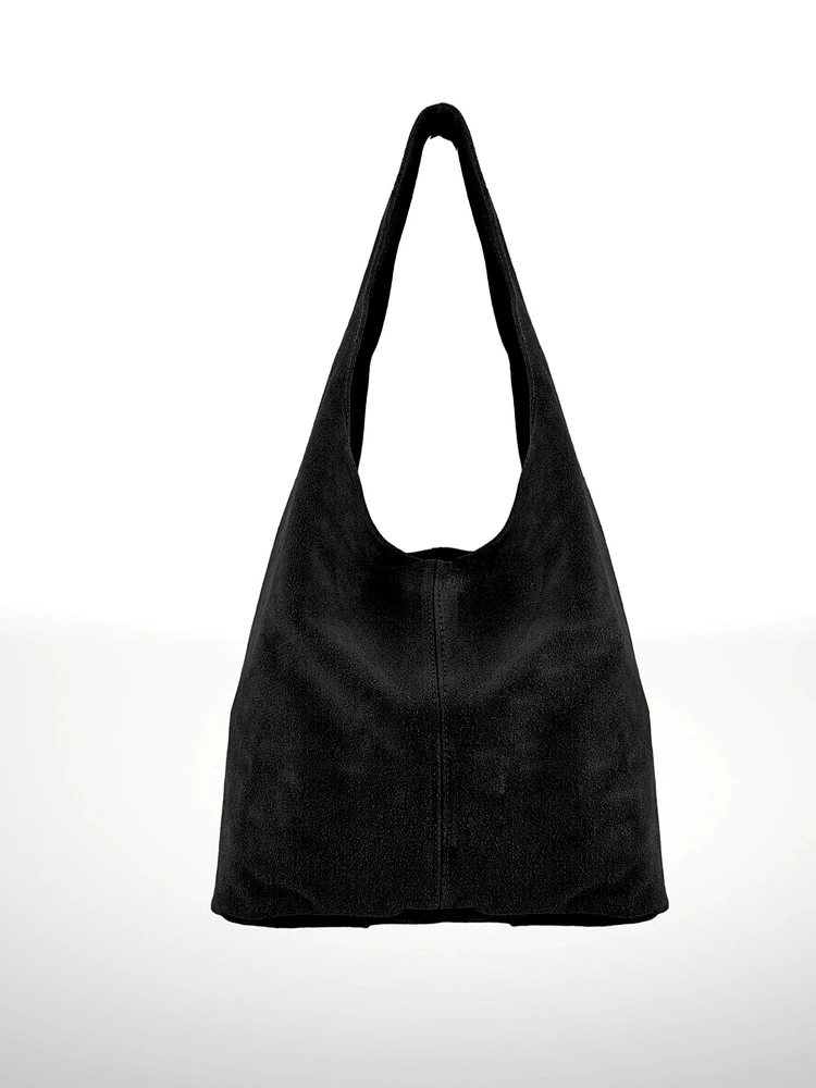 SILVIA SUEDE LEATHER BAG