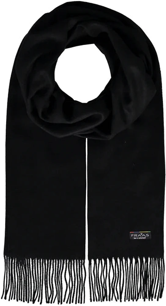 SOLID COLOUR CASHMINK SCARF