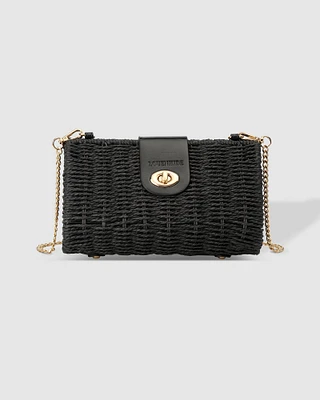 OPHELIA RAFFIA CLUTCH