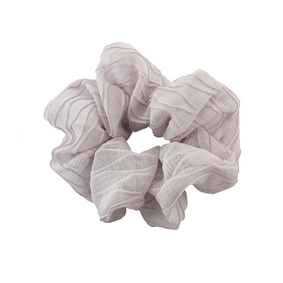 SHEER TEXTURED SCRUNCHIE