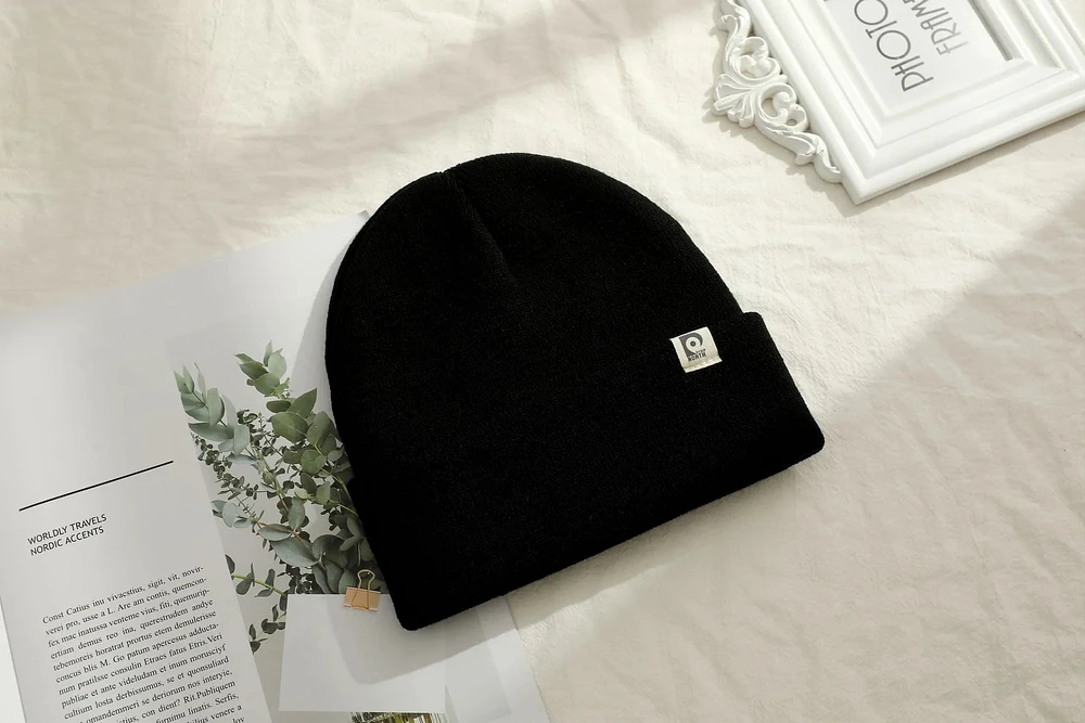 UNISEX RIBBED KNIT TOQUE