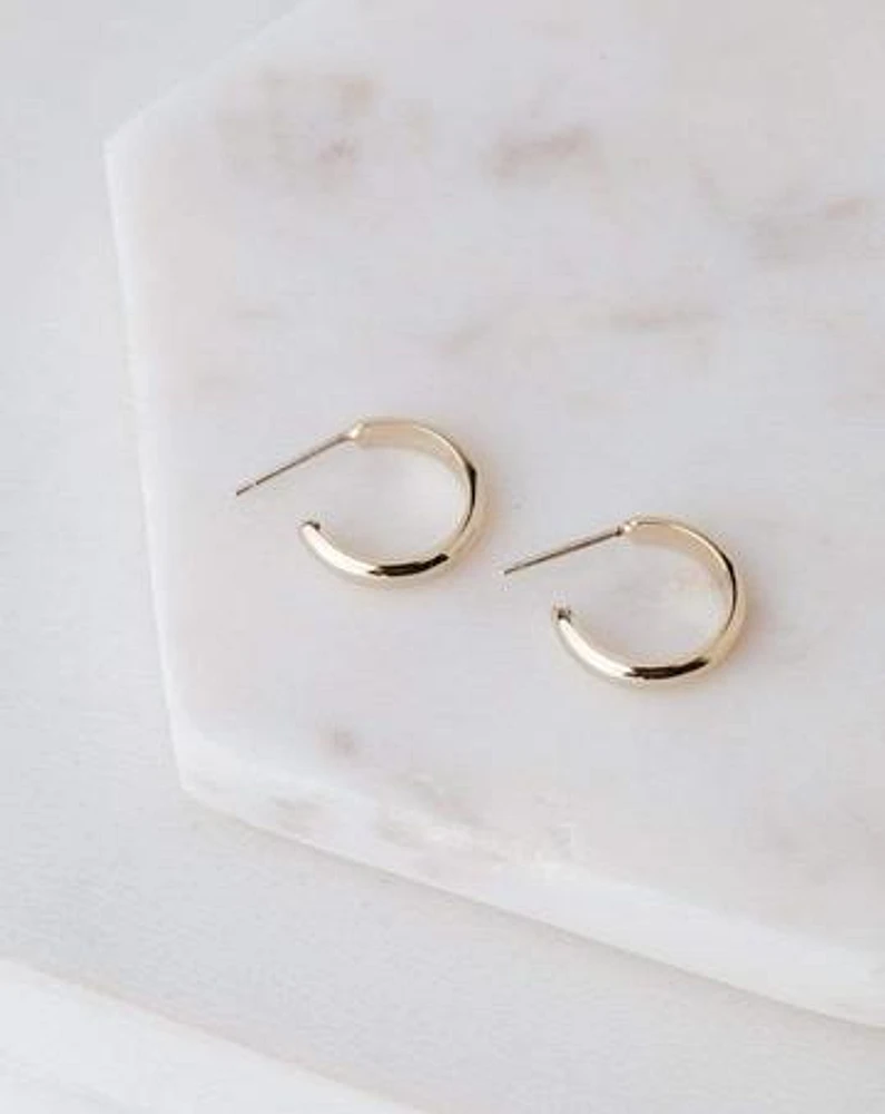 SILVIA HOOP EARRINGS