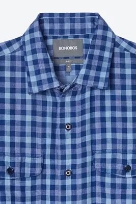 Double Faced Button-Down Shirt