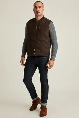The Quilted Reversible Vest