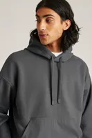 Relaxed Fleece Mixed Media Pullover Hoodie | Fielder | Bonobos